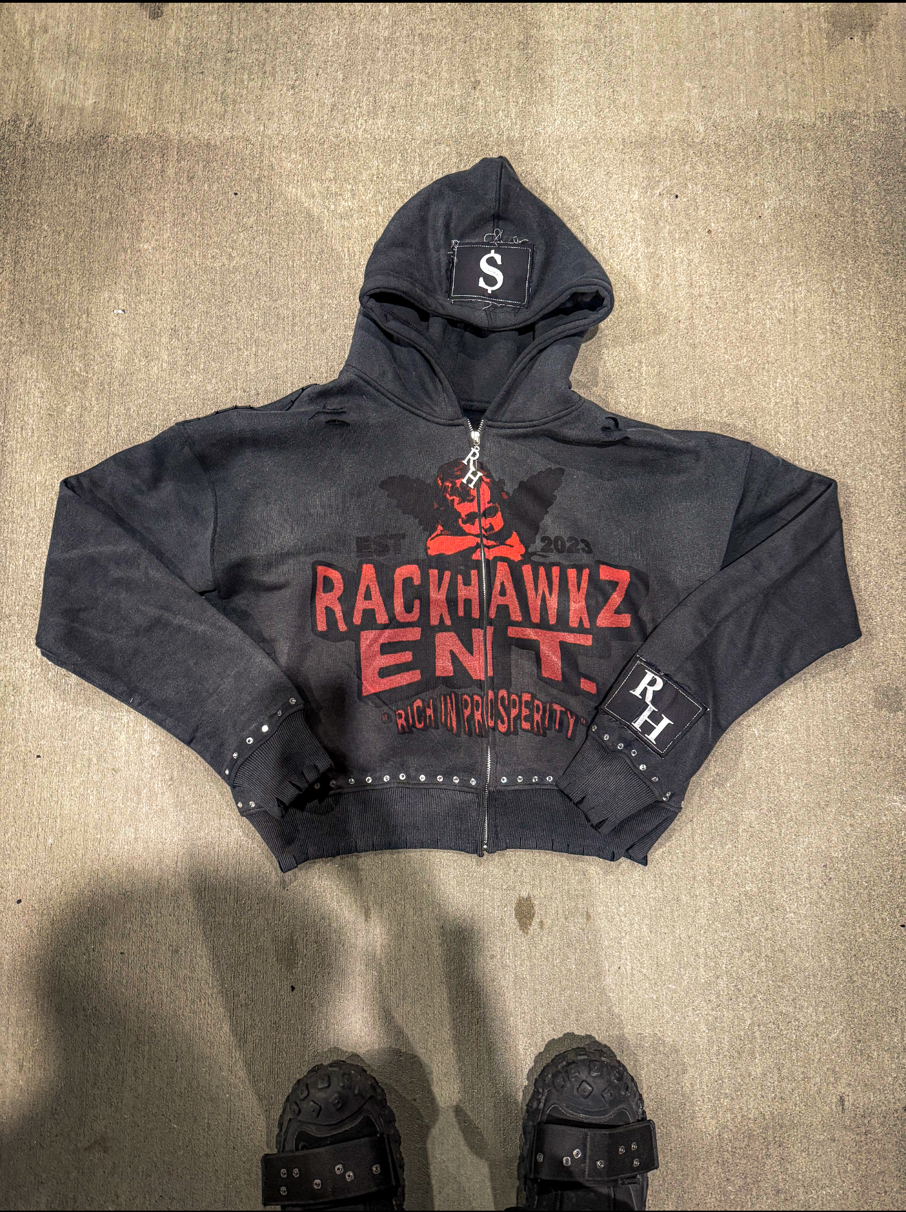 Rich in Prosperity Zip-Up