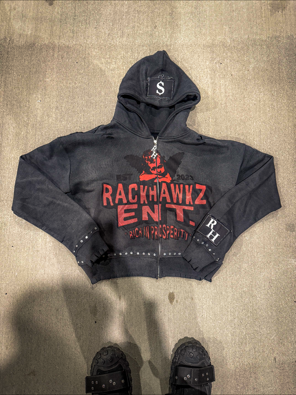 Rich in Prosperity Zip-Up